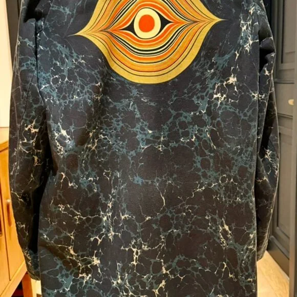 Dries Van Noten Multicolour Cotton Men’s Coat – Size 46 FR | Designer Outerwear - Picture 7 of 10